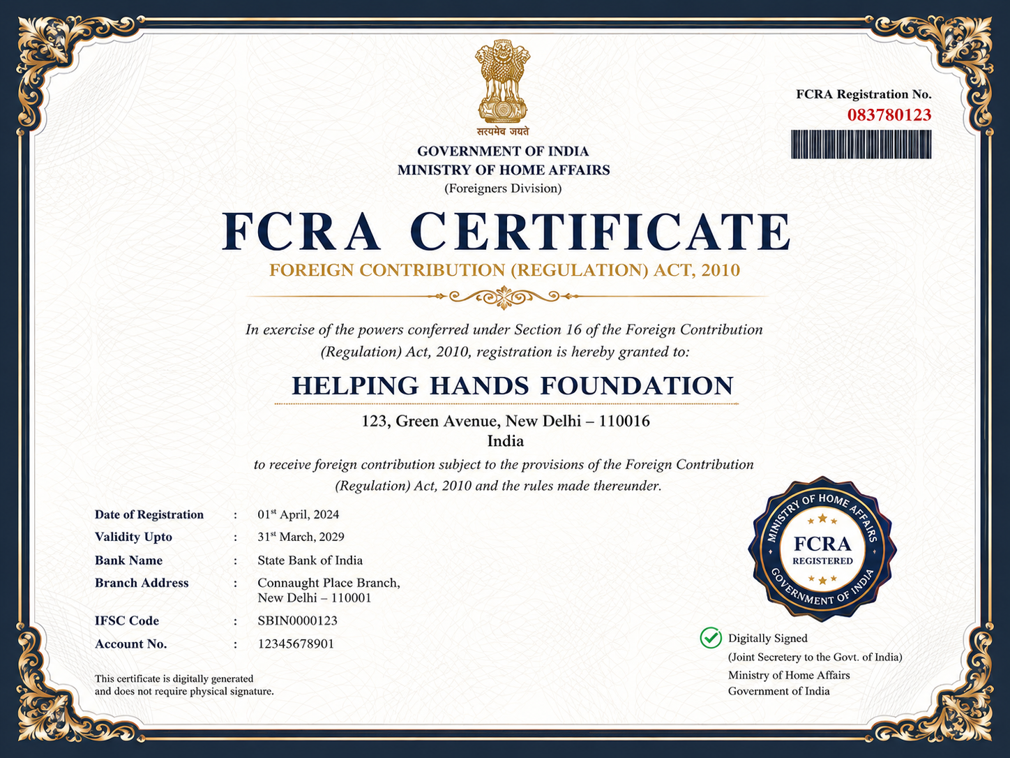 CSR Certificate
